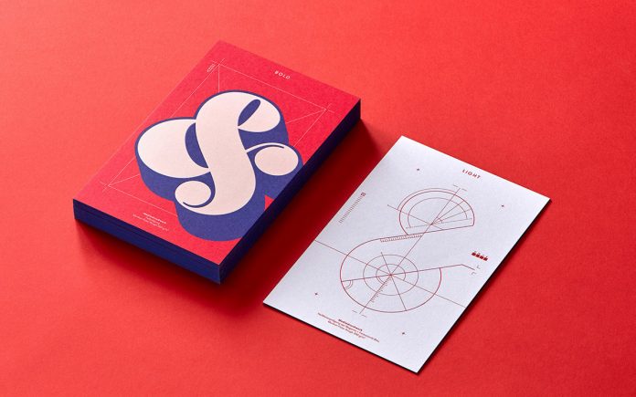 Mediadruckwerk sample box by interdisciplinary graphic design studio EIGA.
