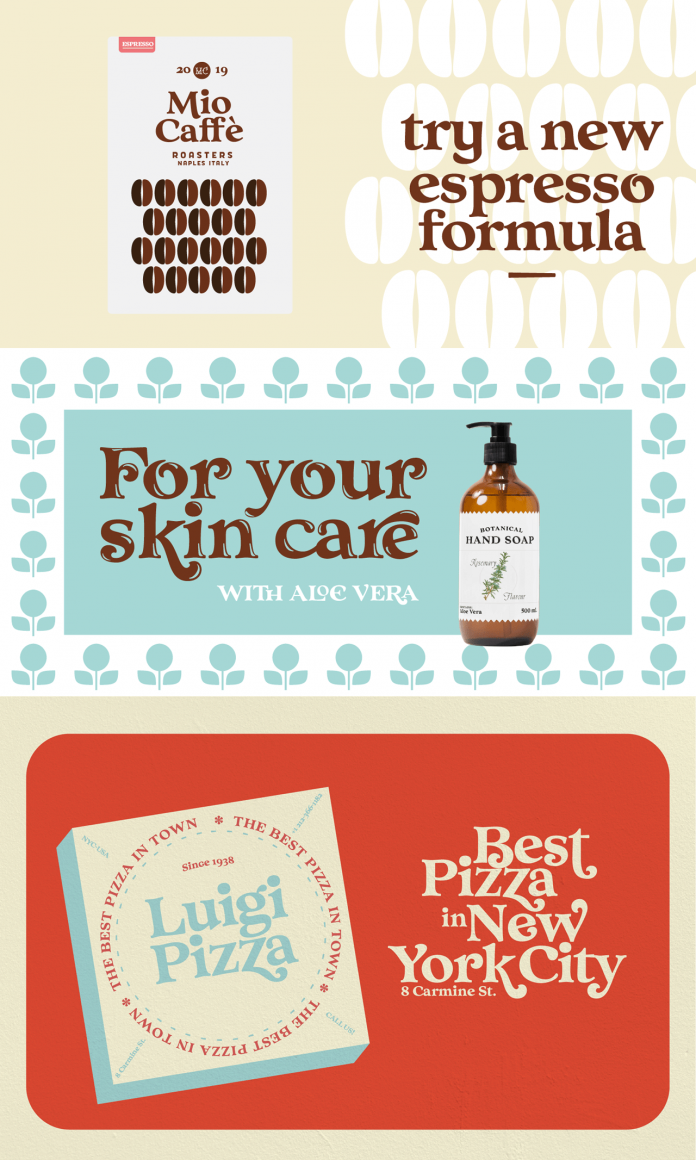 Nostalgia font by Resistenza.