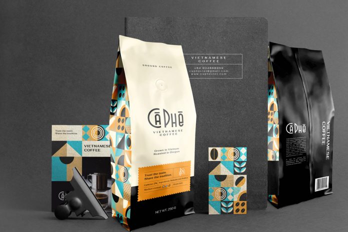 CA PHE brand design and packaging by Cong Anh.