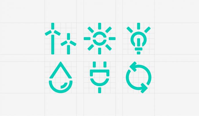 Communication design, branding, and stationery design by Andstudio for Ignitis.