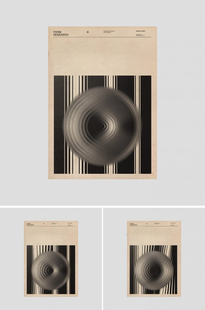 Form research by graphic and type designer Fatih Hardal.