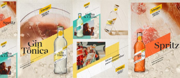Schweppes Premium Drinks — branding case study by Pharus Design.