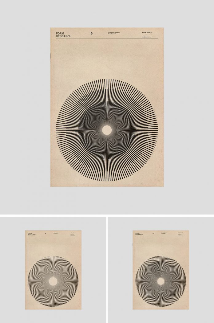 Form research by graphic and type designer Fatih Hardal.