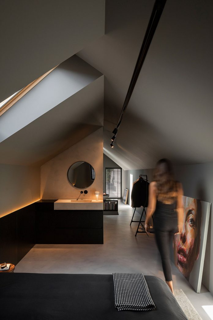 A small house converted into an inhabited work of art.