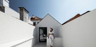 A small house converted into an inhabited work of art.