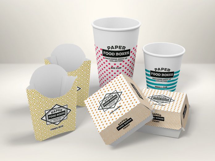 Fast-food packaging.
