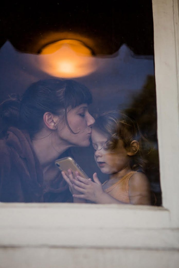 Kandis Fay, filmmaker, and her daughter, Atwater Village, Los Angeles
