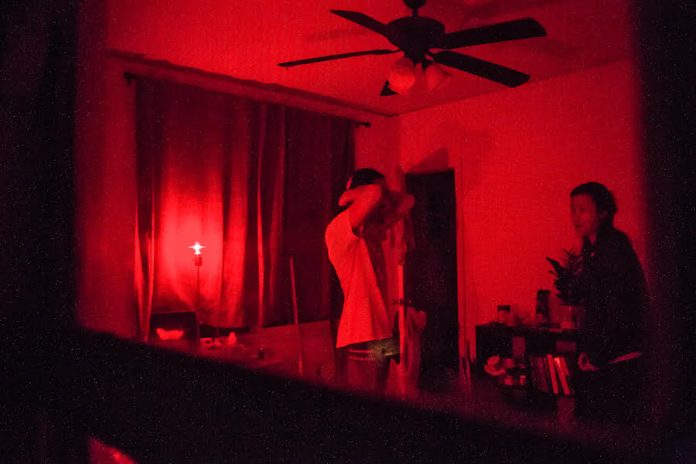 Phi Do, Entrepreneur and business owner, and Jane Choi, sound healer and energy worker, Atwater Village, Los Angeles