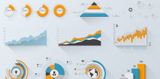 Three-Color Infographics: Set 1