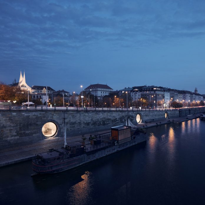 A revitalization of the Prague riverfront area by Petr Janda I Brainwork.
