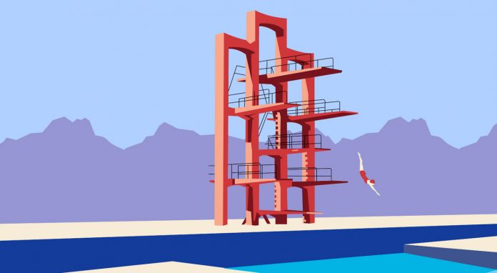 Soviet Modernist Architecture in Armenia Series illustrated by Nvard Yerkanian.