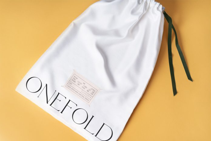 Onefold branding by graphic design studio Futura.