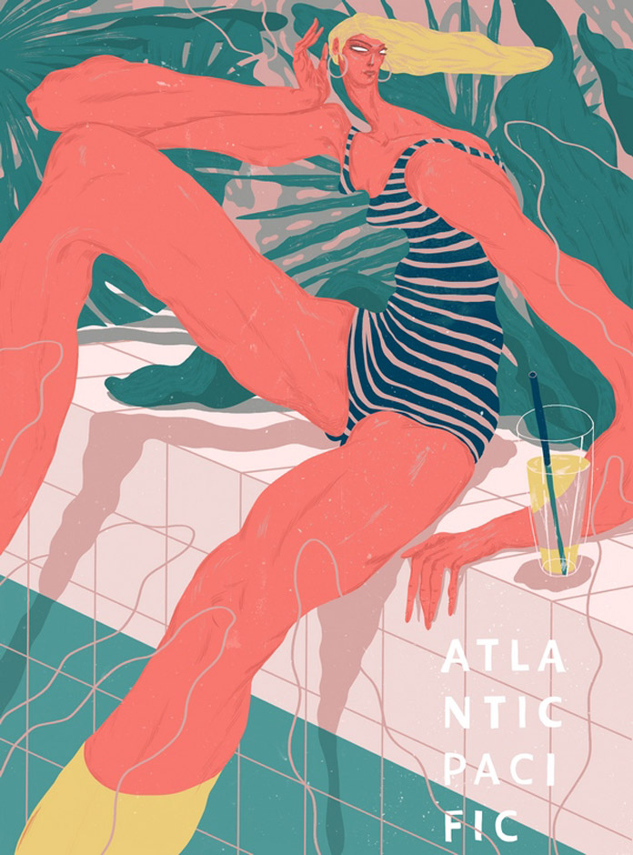 Expressive fashion illustrations and animations by Ariadna Sysoeva.