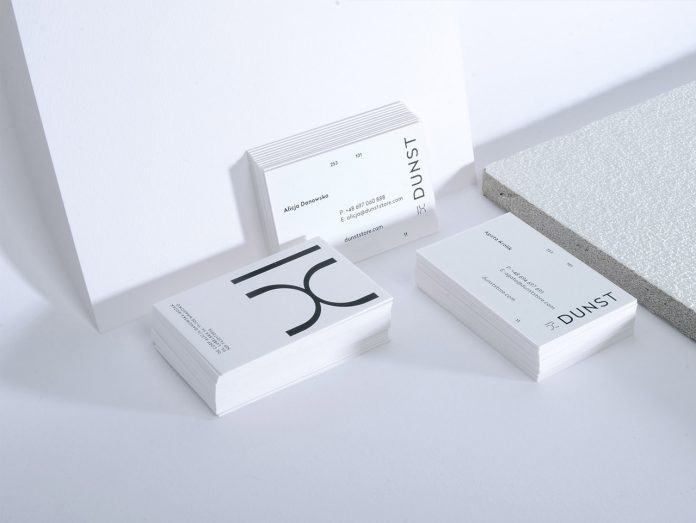 Dunst fashion branding by Konrad Sybilski.
