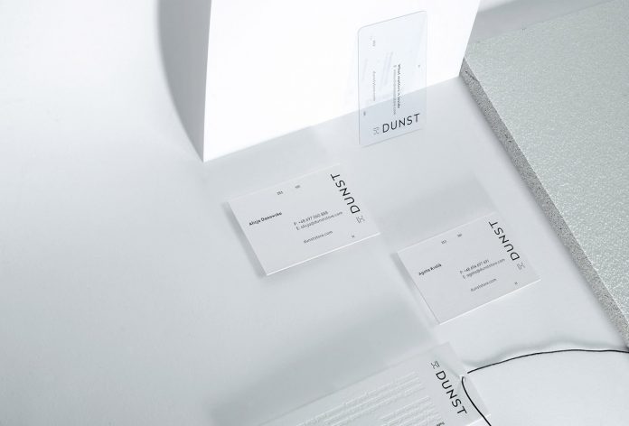 Dunst fashion branding by Konrad Sybilski.