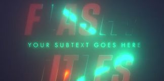Five Easy-To-Use Adobe Premiere Opening Title Sequences