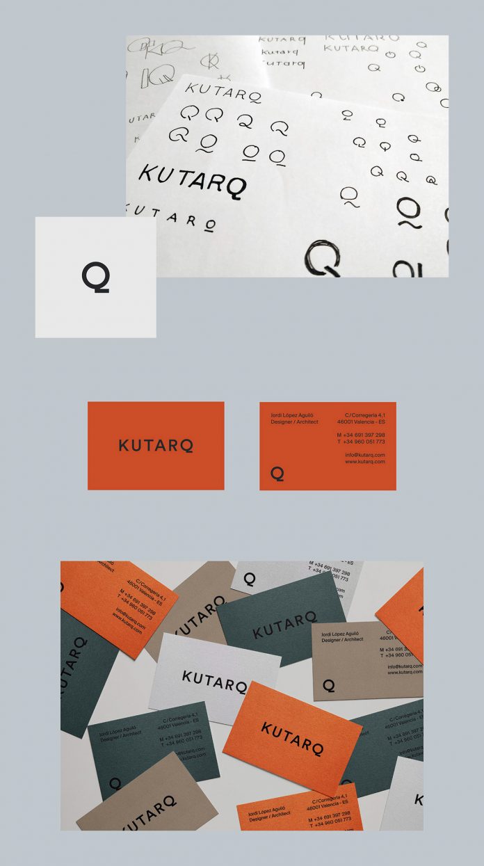Rebranding by Tomomi Maezawa for the Spanish design and architecture studio, KUTARQ.