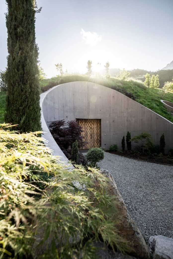Architecture and interior design by noa for Apfelhotel Torgglerhof.
