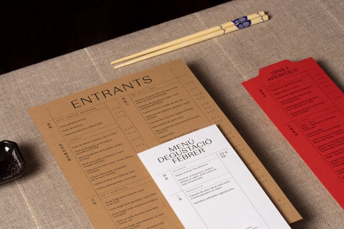 Art direction and graphic design by Guud Studio for the restaurant Out of China.