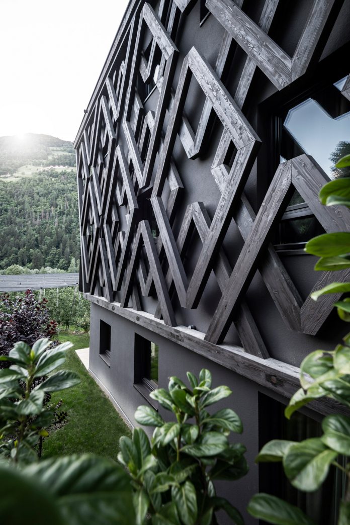 Architecture and interior design by noa for Apfelhotel Torgglerhof.