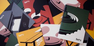 An illustration series created by Malika Favre for Seitz' first collection.
