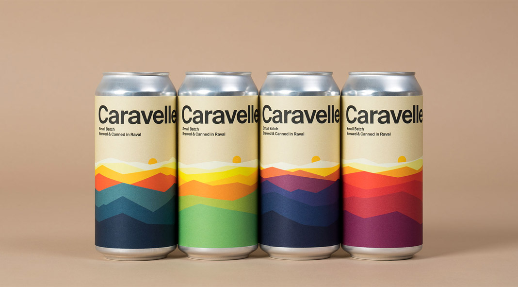 Caravelle beer labeling by graphic design studio Hey. Caravelle beer labeling by graphic design studio Hey.