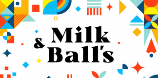 Milk and Ball's font family by Alit Design.