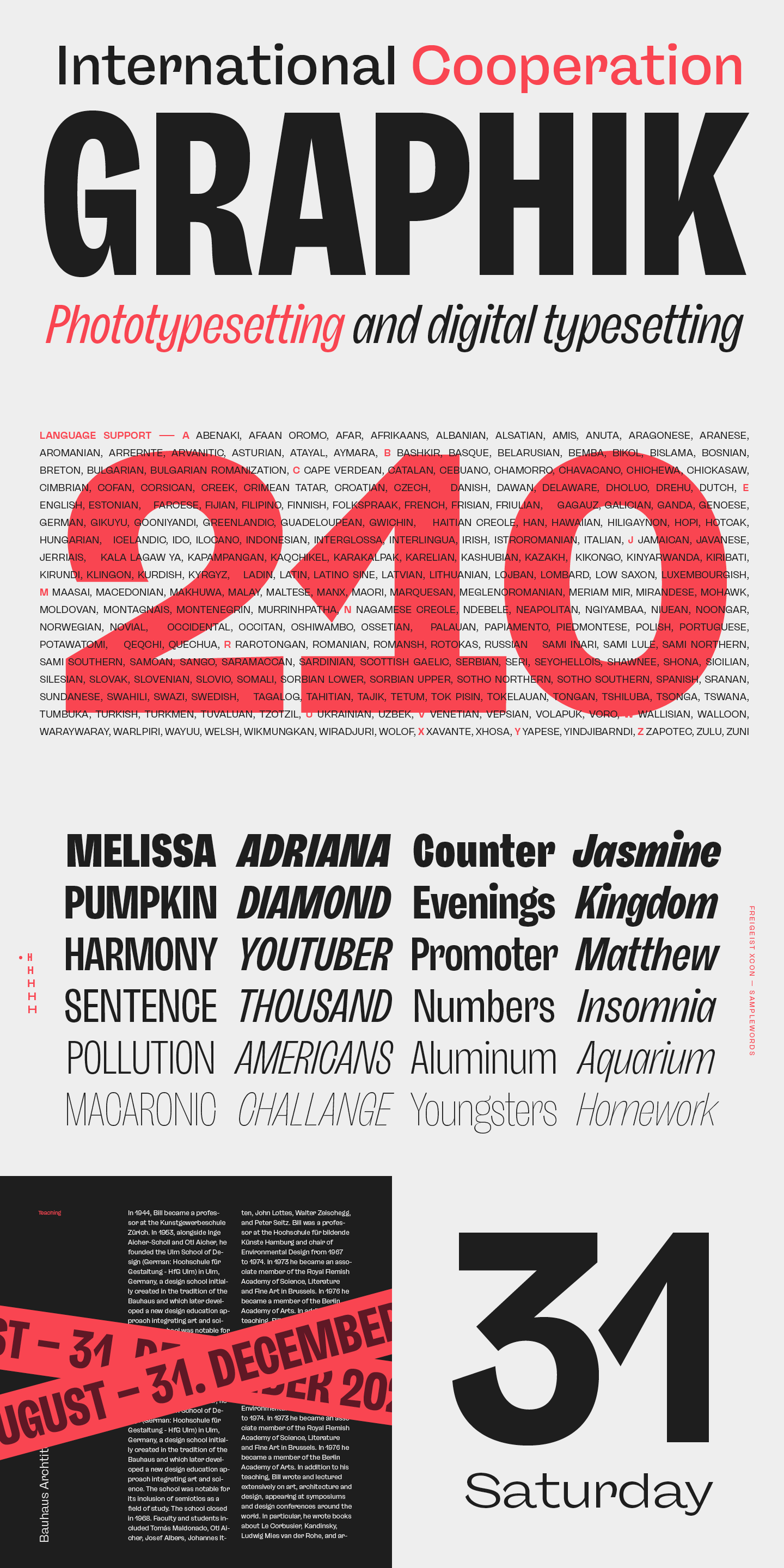 Freigeist font family by German typeface designer René Bieder.