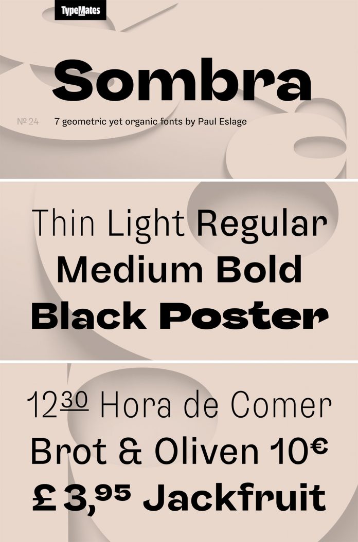 Sombra Font from TypeMates