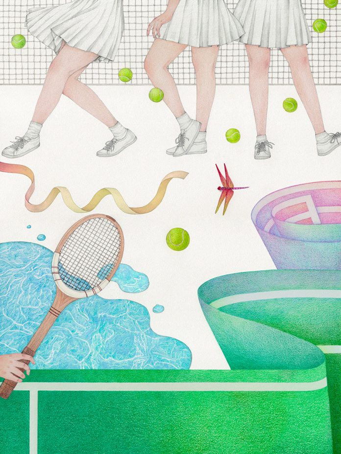 On Pause, a personal illustration project by Vicki Ling.