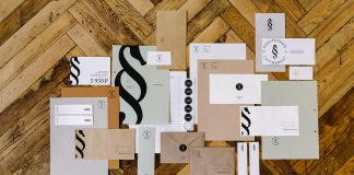 Bookstore branding by graphic designer Anastasia Kurilenko.