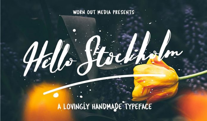 Hello Stockholm Typeface