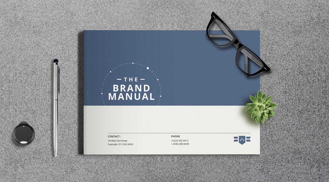 Minimalist Brand Identity Brochure Template for Adobe InDesign Minimalist Brand Identity Brochure Template for Adobe InDesign
