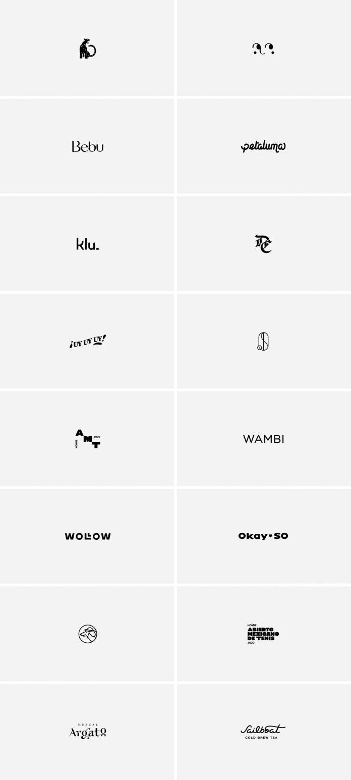 Logofolio 2020 by graphic design studio the branding people.