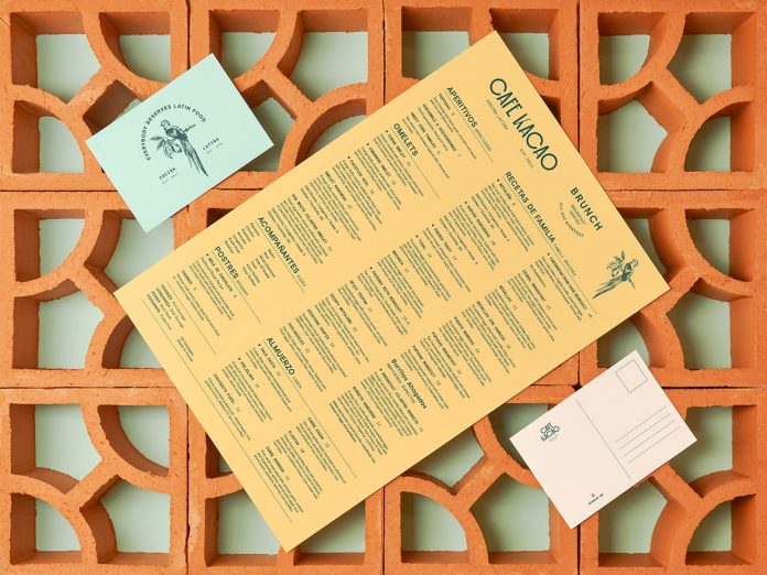 Cafe Kacao branding by graphic design studio Vegrande.