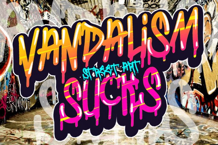 Bombing Gang graffiti font