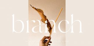 Branch, an elegant ligature font from Sans & Sons.