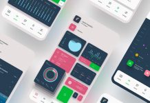 Smartphone Mobile App Ui Template for Adobe Illustrator