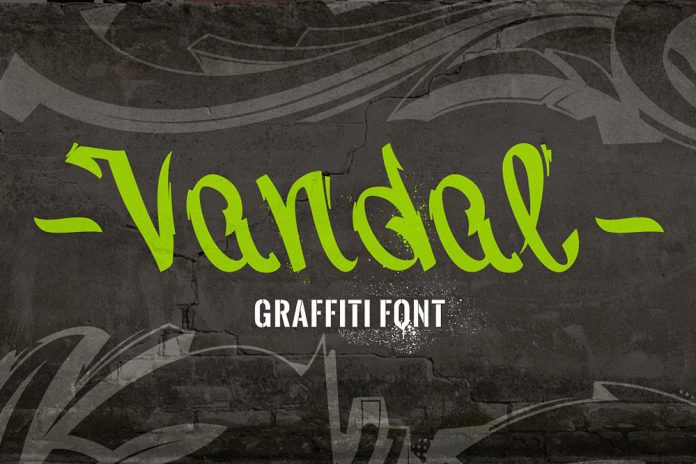 Vandal Graffiti Font