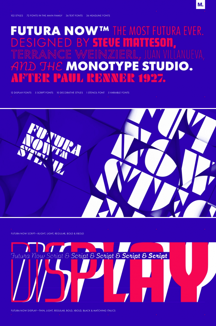 Futura Now from Monotype.