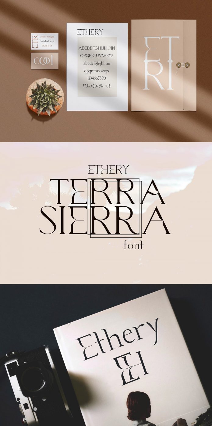Ethery font by LABFcreations.