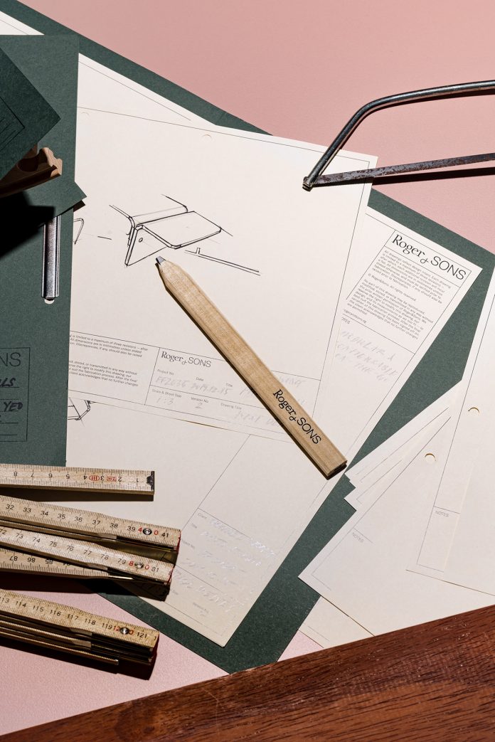 Roger&Sons branding by Foreign Policy Design.