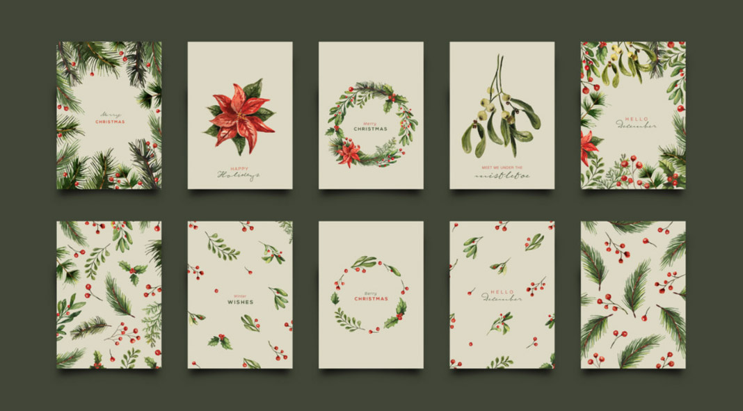 Holiday and Christmas Vector Illustrations Holiday and Christmas Vector Illustrations