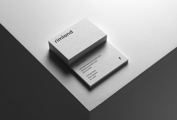 Rimland branding by graphic design studio Fagerström.