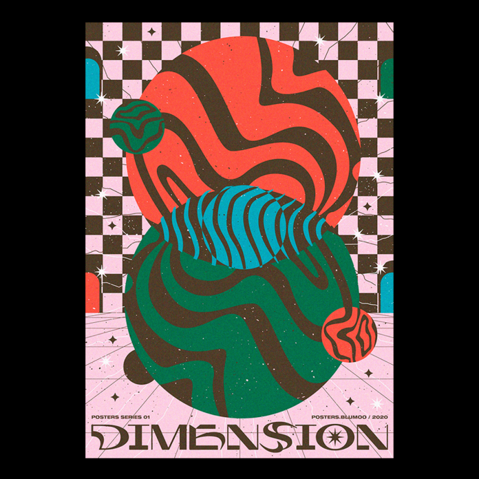Spiritual and psychedelic poster designs by Posters BluMoo.