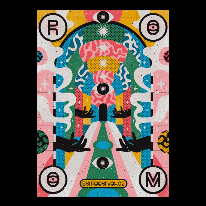 Spiritual and psychedelic poster designs by Posters BluMoo.