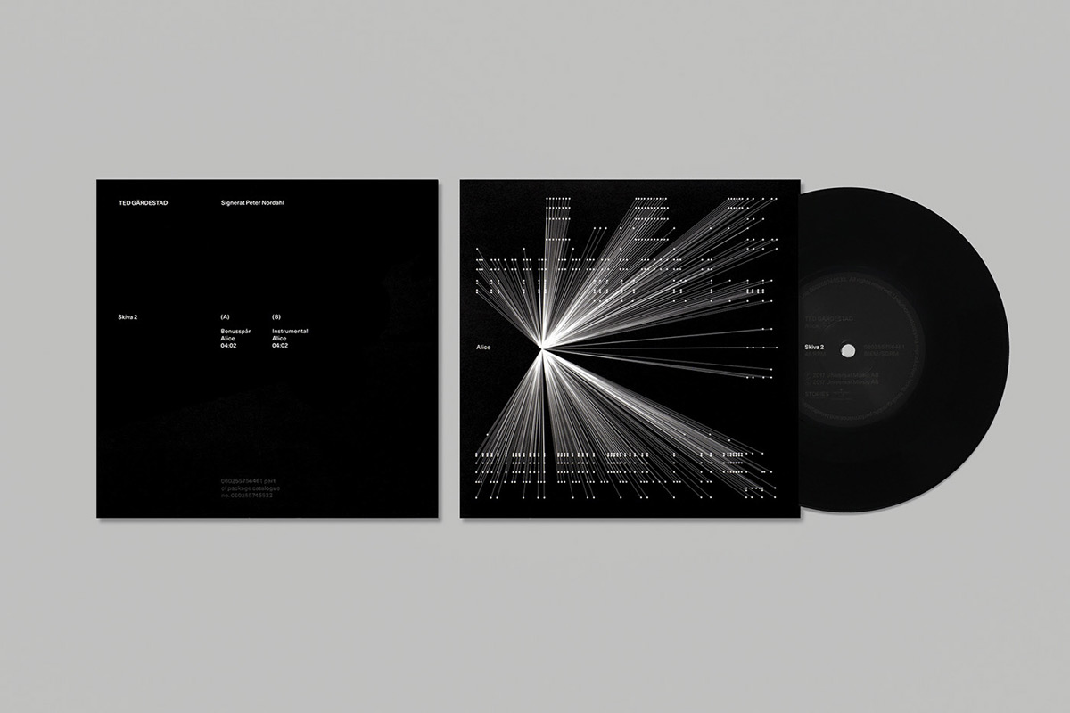 Ted Gärdestad branding by Stockholm Design Lab.