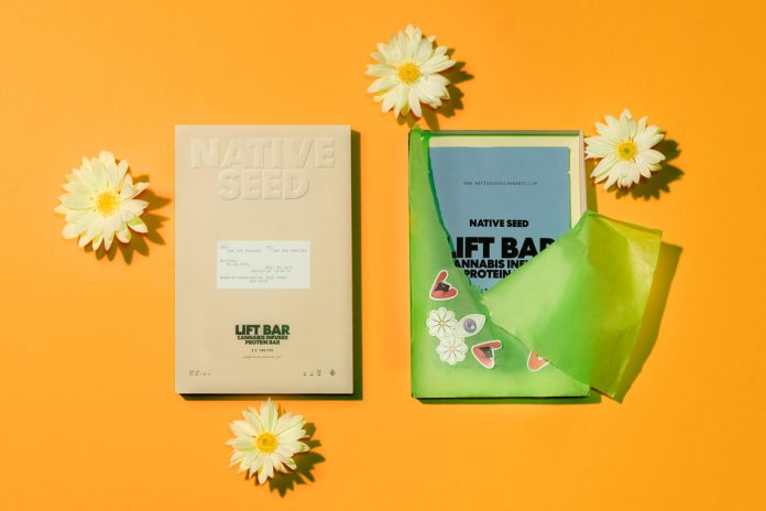 Visual identity design by studio Futura for cannabis brand Native Seed.