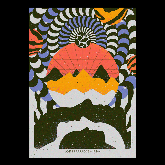 Spiritual and psychedelic poster designs by Posters BluMoo.