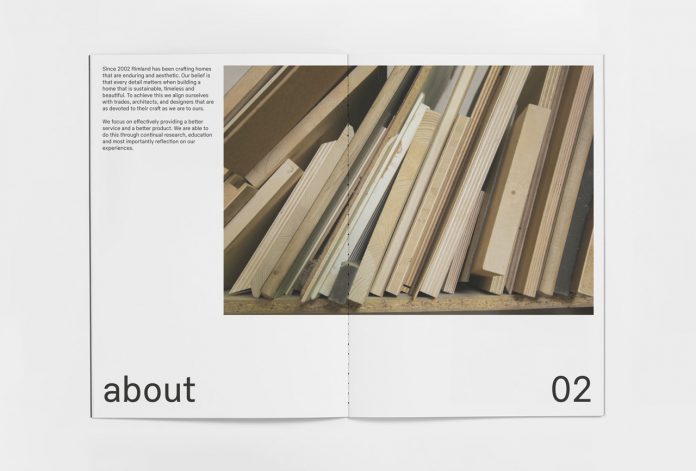 Rimland branding by graphic design studio Fagerström.